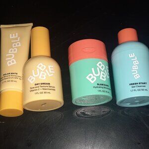 Bubble hygiene products